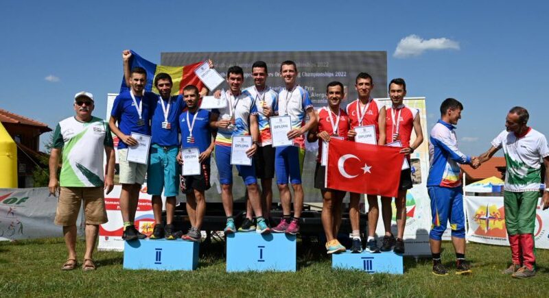 25 de medalii câștigate de sportivii moldoveni la Campionatul Sud Est European la orientare
